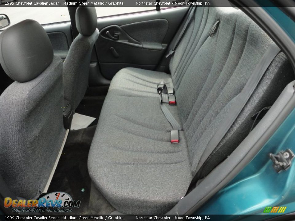 Graphite Interior - 1999 Chevrolet Cavalier Sedan Photo #10