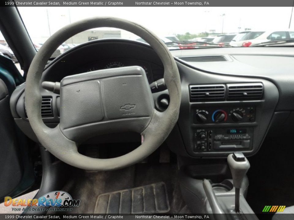 Dashboard of 1999 Chevrolet Cavalier Sedan Photo #11