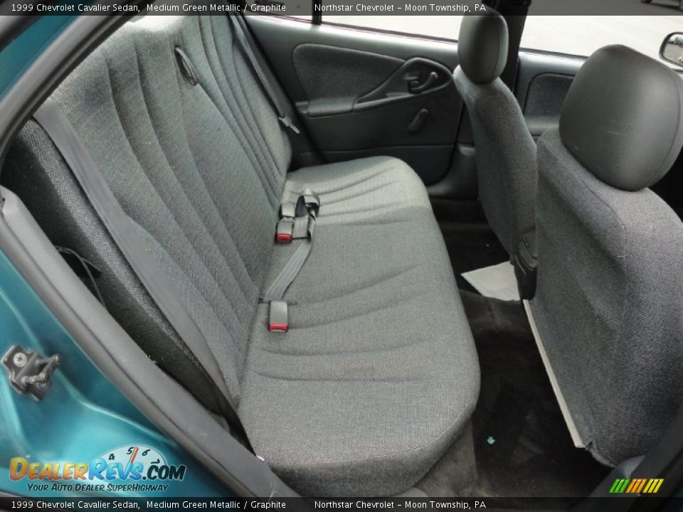 Graphite Interior - 1999 Chevrolet Cavalier Sedan Photo #12