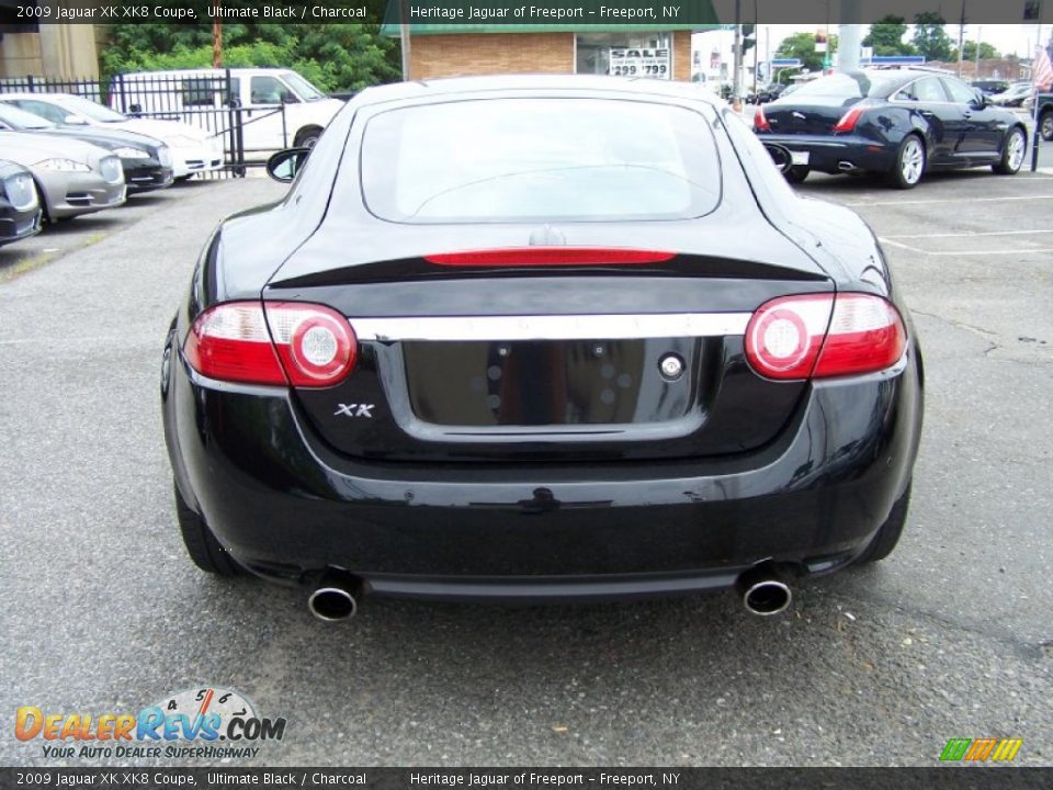 2009 Jaguar XK XK8 Coupe Ultimate Black / Charcoal Photo #5