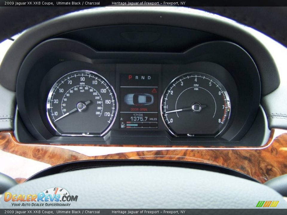 2009 Jaguar XK XK8 Coupe Gauges Photo #19