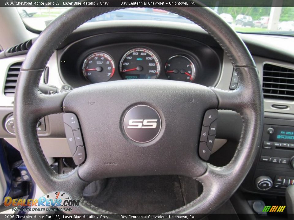 2006 Chevrolet Monte Carlo SS Steering Wheel Photo #10
