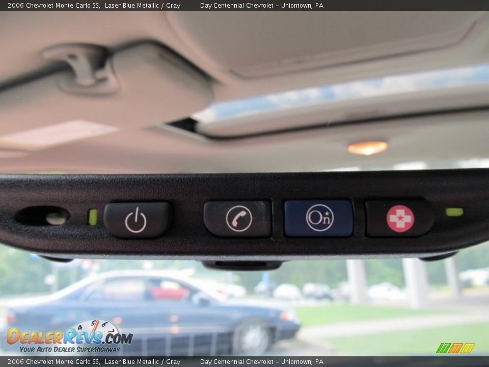 2006 Chevrolet Monte Carlo SS Laser Blue Metallic / Gray Photo #12