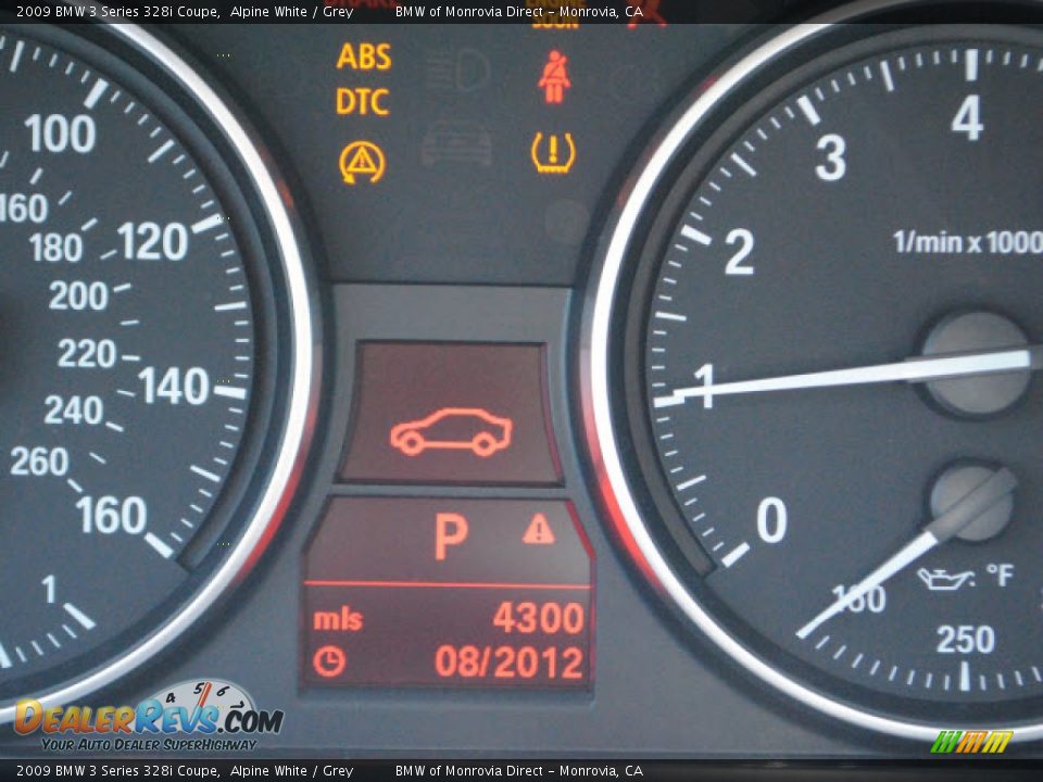 2009 BMW 3 Series 328i Coupe Alpine White / Grey Photo #18