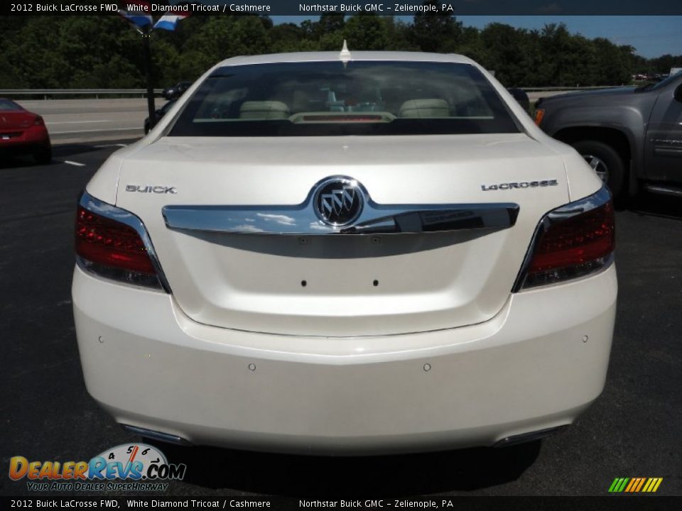 White Diamond Tricoat 2012 Buick LaCrosse FWD Photo #4