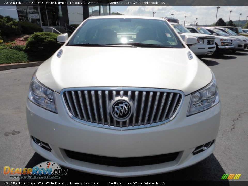 White Diamond Tricoat 2012 Buick LaCrosse FWD Photo #8