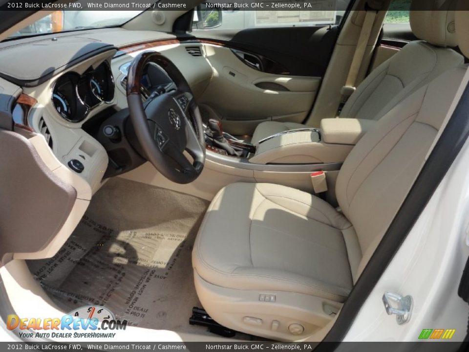 Cashmere Interior - 2012 Buick LaCrosse FWD Photo #10