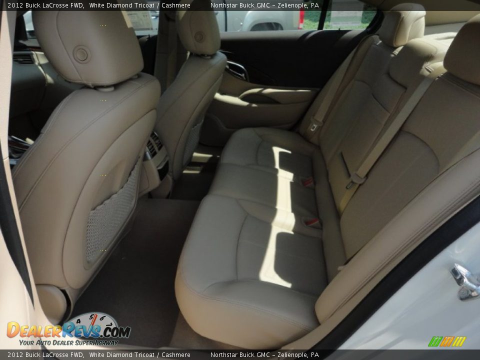 2012 Buick LaCrosse FWD White Diamond Tricoat / Cashmere Photo #14