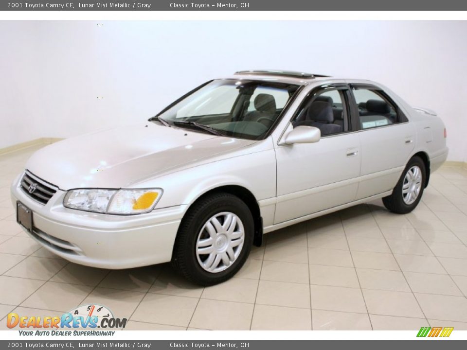 2001 Toyota Camry CE Lunar Mist Metallic / Gray Photo #3