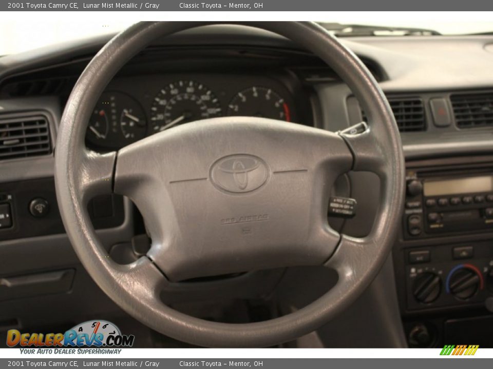 2001 Toyota Camry CE Steering Wheel Photo #12