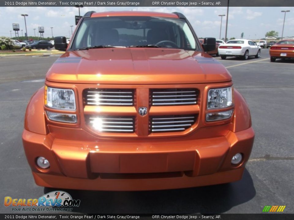 Toxic Orange Pearl 2011 Dodge Nitro Detonator Photo #2