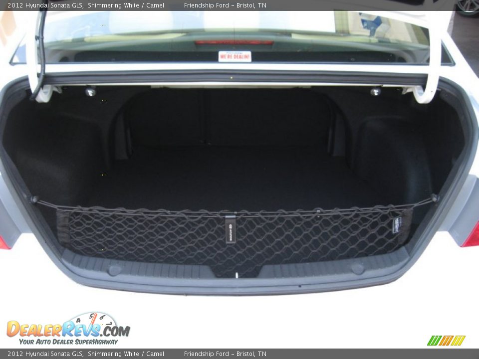 2012 Hyundai Sonata GLS Shimmering White / Camel Photo #11