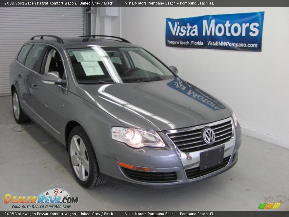 2008 Volkswagen Passat Komfort Wagon United Gray / Black Photo #1