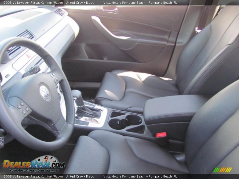 2008 Volkswagen Passat Komfort Wagon United Gray / Black Photo #15