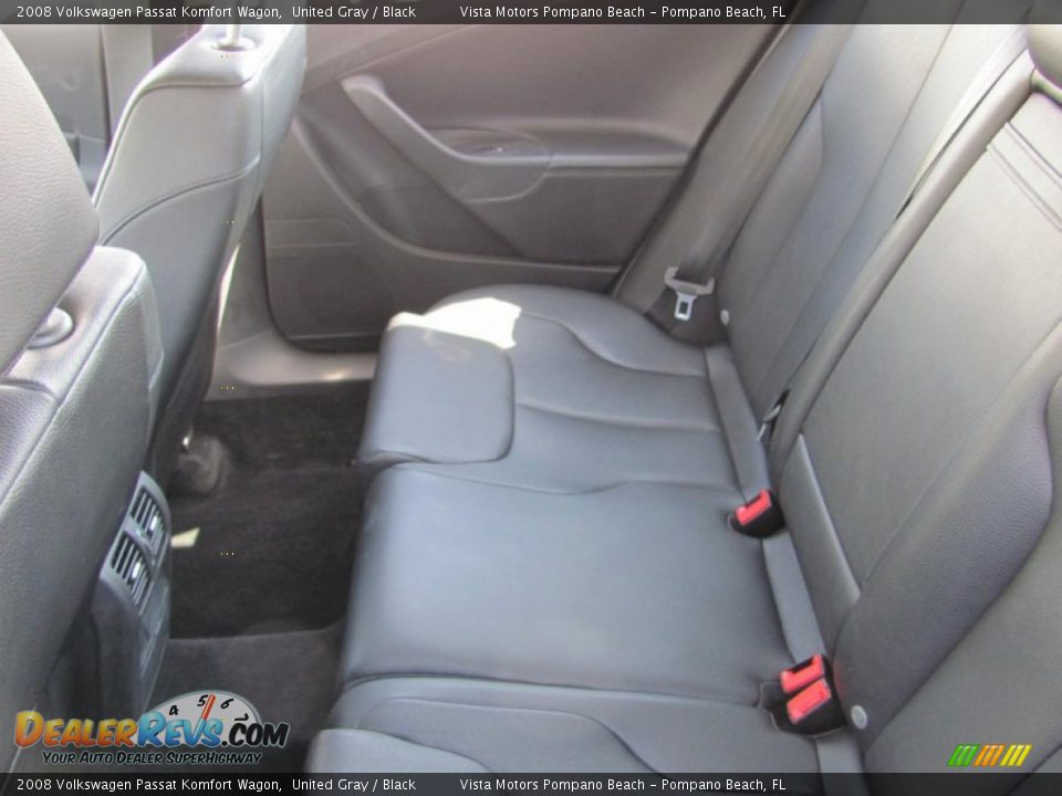 2008 Volkswagen Passat Komfort Wagon United Gray / Black Photo #18