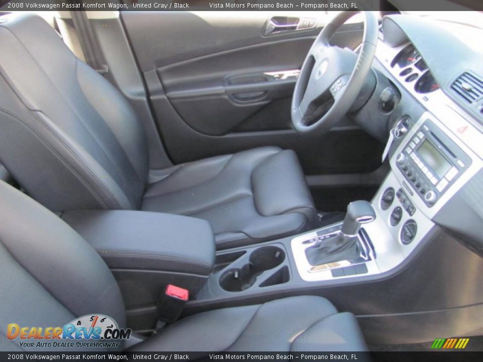2008 Volkswagen Passat Komfort Wagon United Gray / Black Photo #19