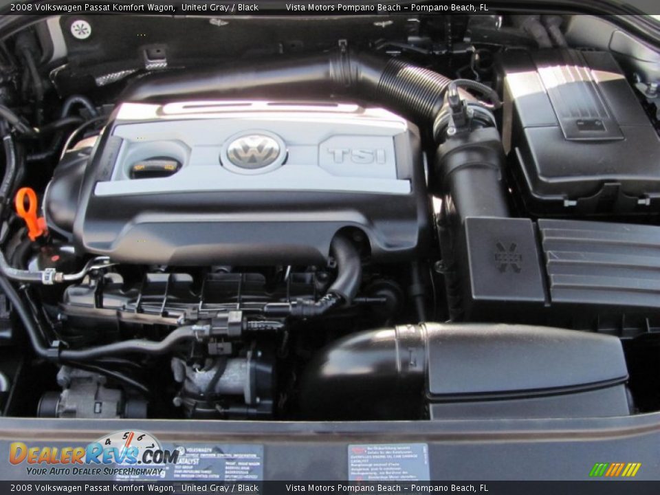 2008 Volkswagen Passat Komfort Wagon 2.0L FSI Turbocharged DOHC 16V 4 Cylinder Engine Photo #24