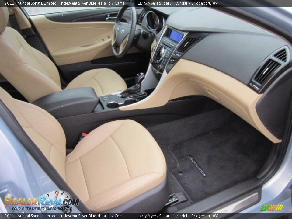Dashboard of 2011 Hyundai Sonata Limited Photo #18