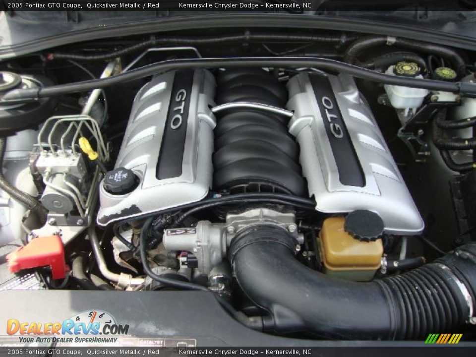 2005 Pontiac GTO Coupe 6.0 Liter OHV 16-Valve LS2 V8 Engine Photo #30
