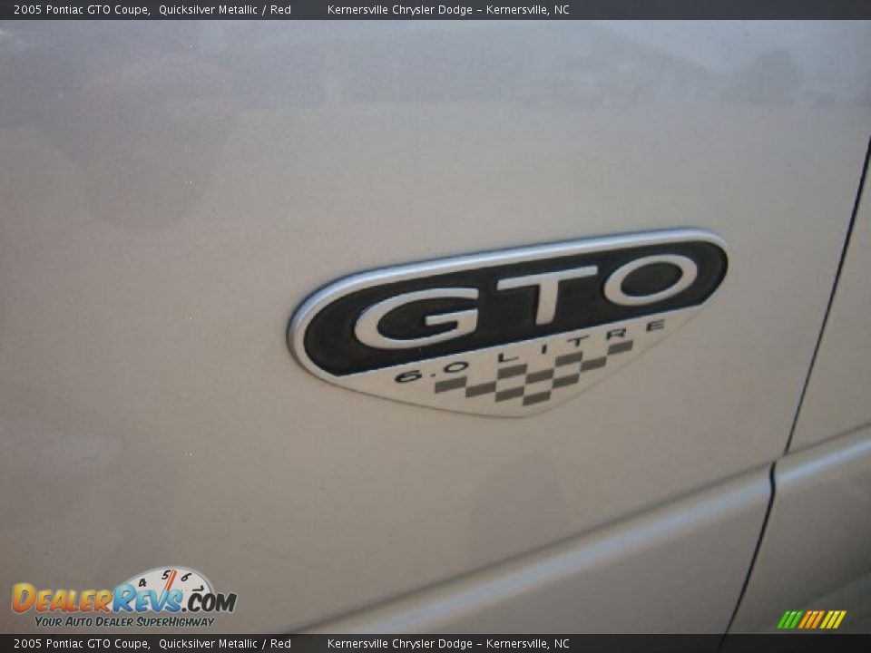 2005 Pontiac GTO Coupe Logo Photo #31