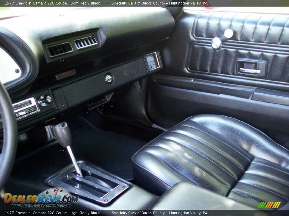 Black Interior - 1977 Chevrolet Camaro Z28 Coupe Photo #14