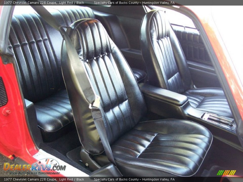 Black Interior - 1977 Chevrolet Camaro Z28 Coupe Photo #18