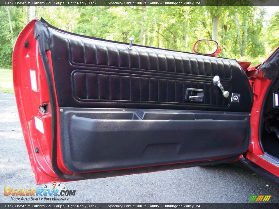 Door Panel of 1977 Chevrolet Camaro Z28 Coupe Photo #20