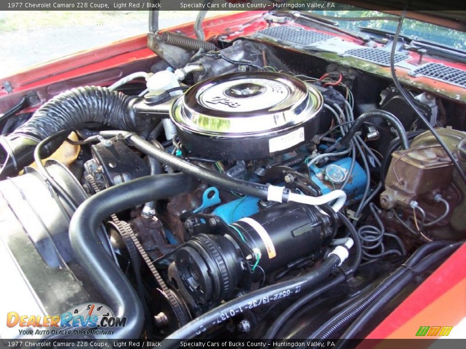 1977 Chevrolet Camaro Z28 Coupe 350 cid OHV 16-Valve V8 Engine Photo #23