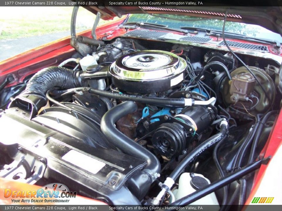 1977 Chevrolet Camaro Z28 Coupe 350 cid OHV 16-Valve V8 Engine Photo #24