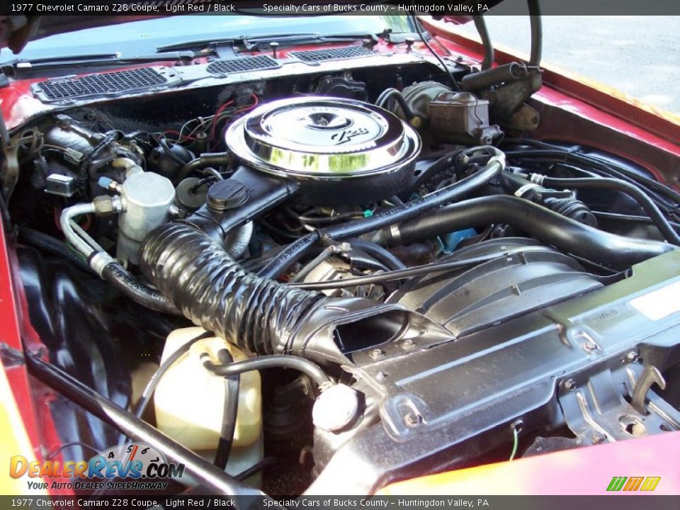 1977 Chevrolet Camaro Z28 Coupe 350 cid OHV 16-Valve V8 Engine Photo #25