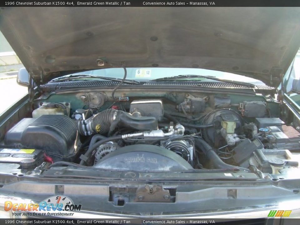 1996 Chevrolet Suburban K1500 4x4 5.7 Liter OHV 16-Valve V8 Engine Photo #15