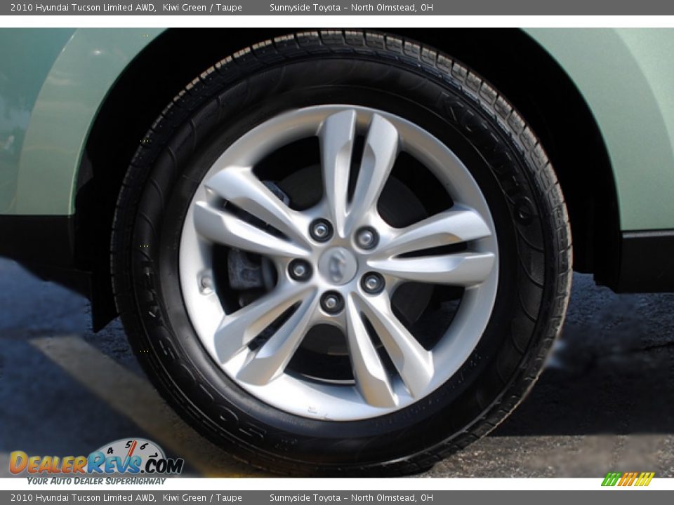 2010 Hyundai Tucson Limited AWD Wheel Photo #10