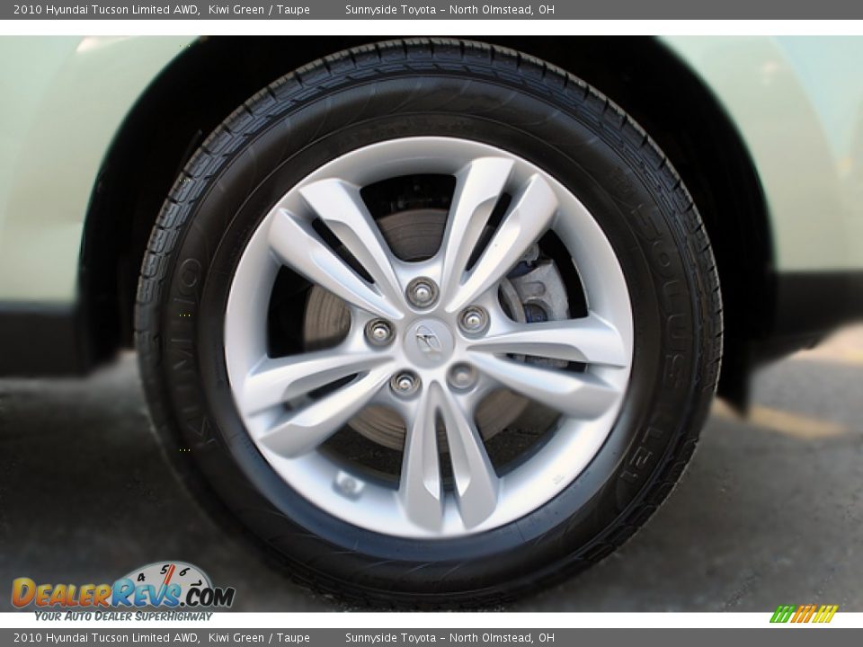 2010 Hyundai Tucson Limited AWD Wheel Photo #11