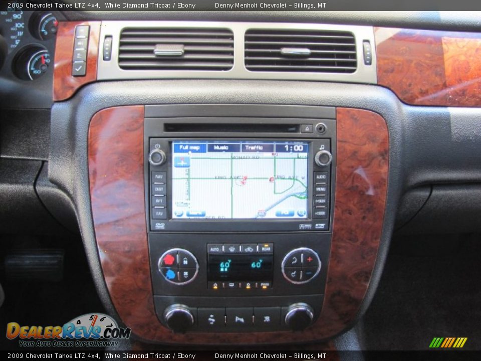 2009 Chevrolet Tahoe LTZ 4x4 White Diamond Tricoat / Ebony Photo #14