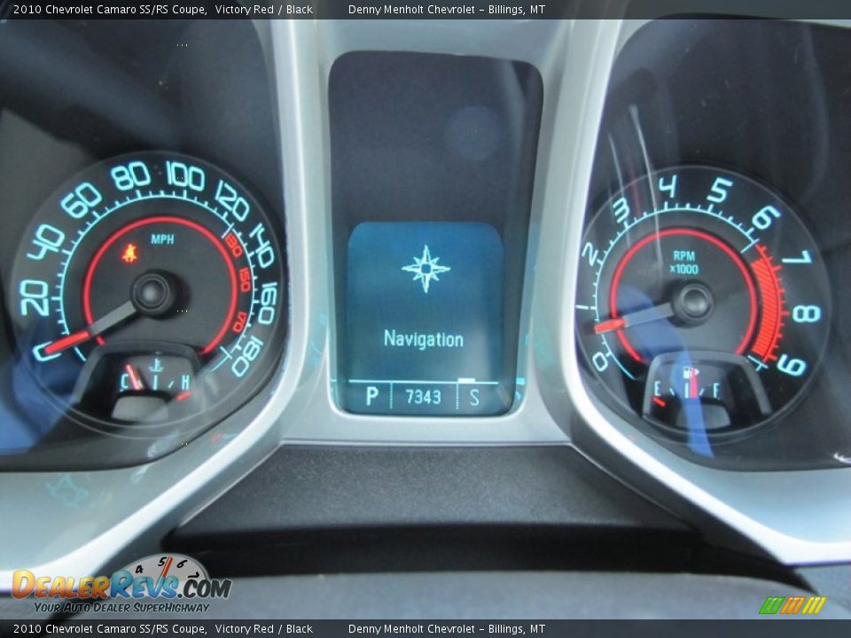 2010 Chevrolet Camaro SS/RS Coupe Gauges Photo #5