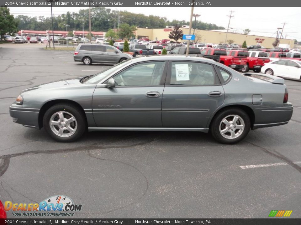 2004 Chevrolet Impala LS Medium Gray Metallic / Medium Gray Photo #4