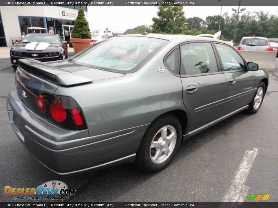 2004 Chevrolet Impala LS Medium Gray Metallic / Medium Gray Photo #7