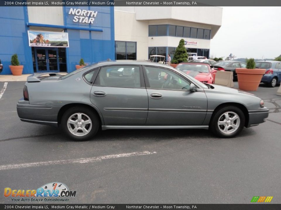 2004 Chevrolet Impala LS Medium Gray Metallic / Medium Gray Photo #8