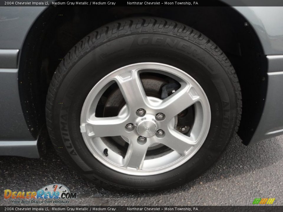 2004 Chevrolet Impala LS Medium Gray Metallic / Medium Gray Photo #9