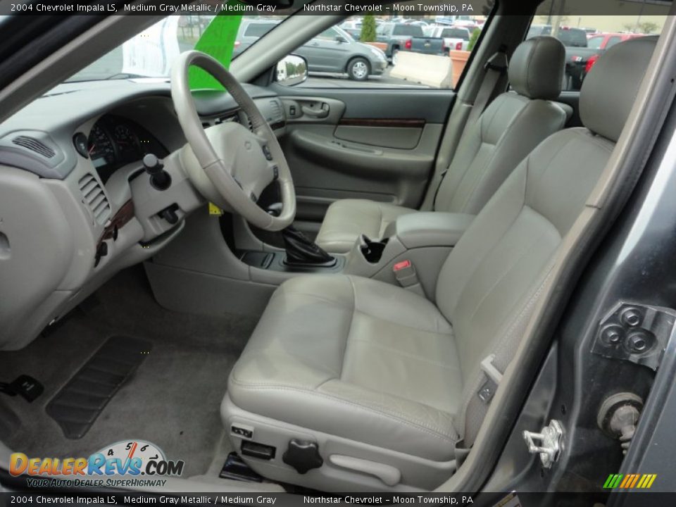 2004 Chevrolet Impala LS Medium Gray Metallic / Medium Gray Photo #10