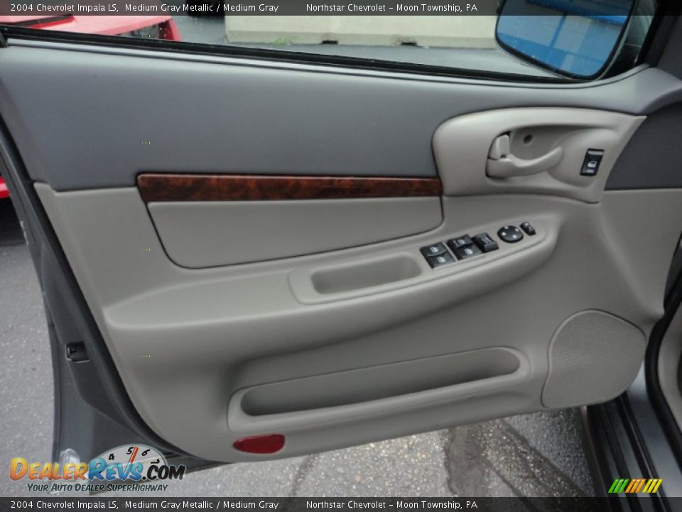 2004 Chevrolet Impala LS Medium Gray Metallic / Medium Gray Photo #13