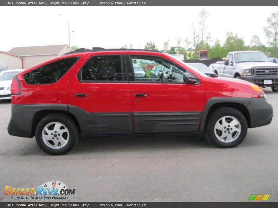 2001 Pontiac Aztek AWD Bright Red / Dark Gray Photo #17