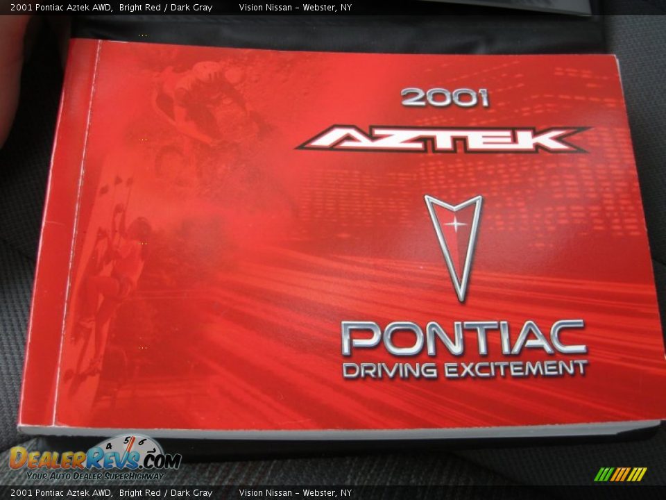 Books/Manuals of 2001 Pontiac Aztek AWD Photo #26