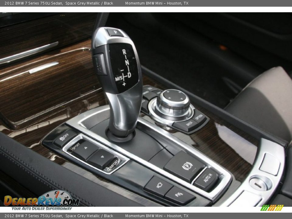 2012 BMW 7 Series 750Li Sedan Space Grey Metallic / Black Photo #18