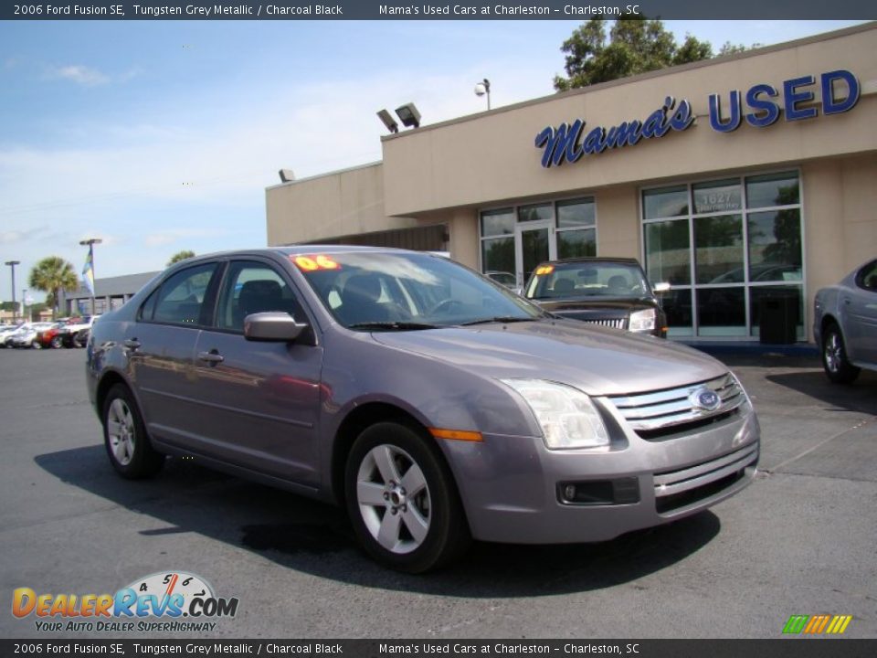 2006 Ford Fusion SE Tungsten Grey Metallic / Charcoal Black Photo #2