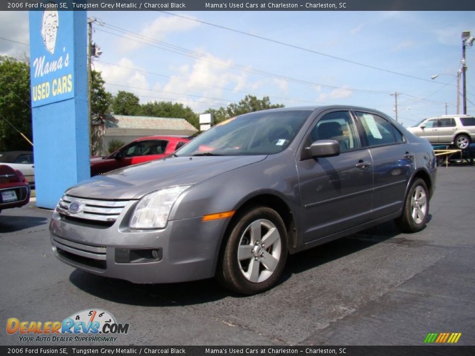 2006 Ford Fusion SE Tungsten Grey Metallic / Charcoal Black Photo #4