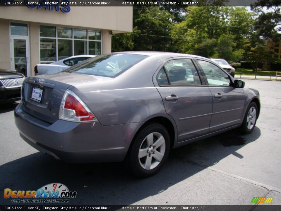 2006 Ford Fusion SE Tungsten Grey Metallic / Charcoal Black Photo #7