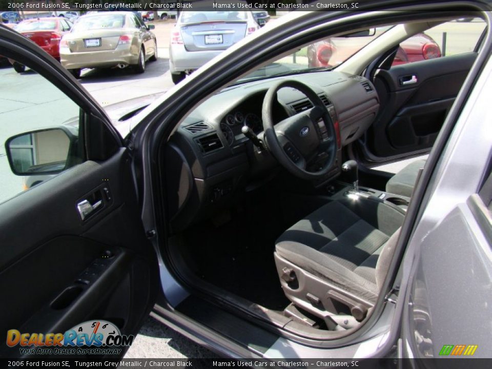2006 Ford Fusion SE Tungsten Grey Metallic / Charcoal Black Photo #9