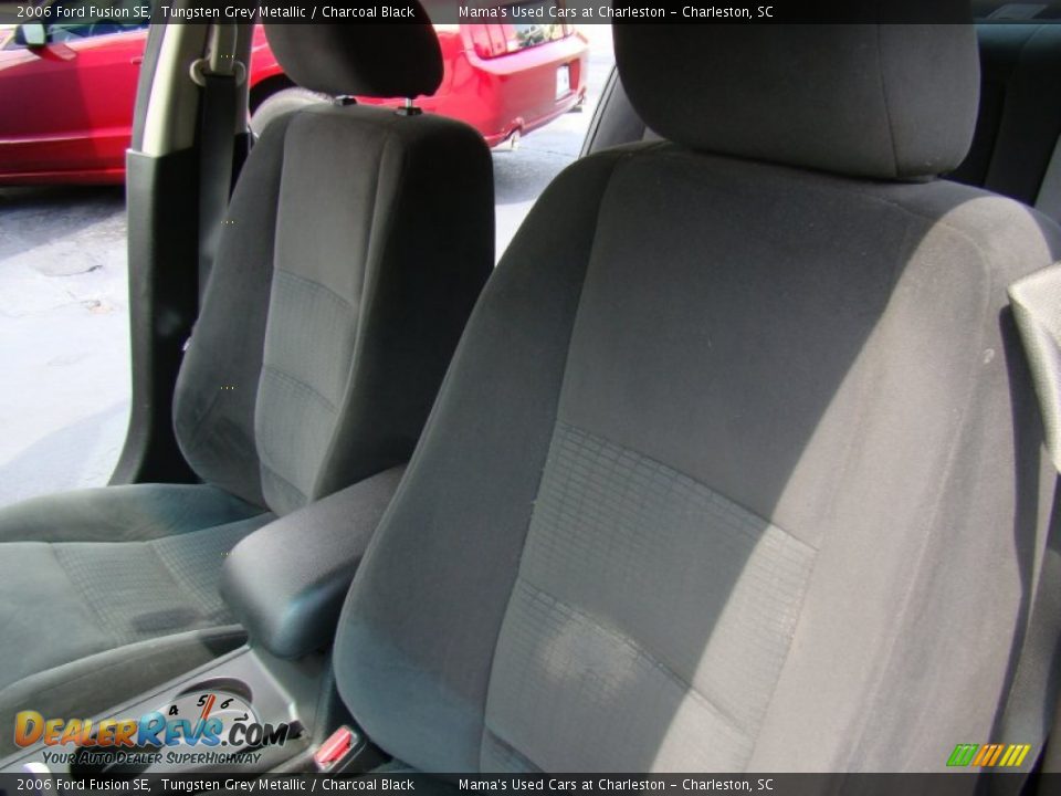 2006 Ford Fusion SE Tungsten Grey Metallic / Charcoal Black Photo #11
