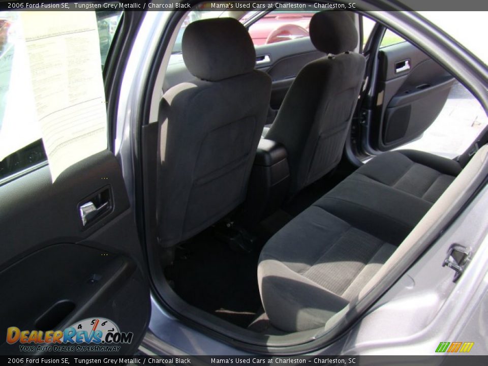 2006 Ford Fusion SE Tungsten Grey Metallic / Charcoal Black Photo #12